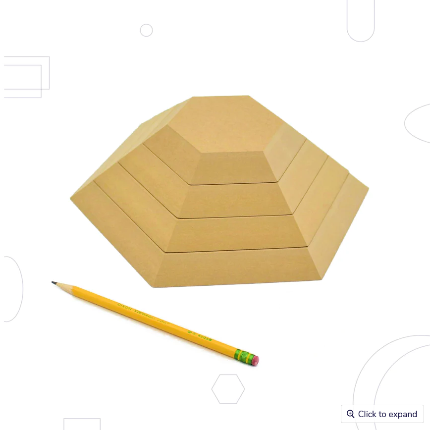 Hexagon Stack Pack (4 Piece)